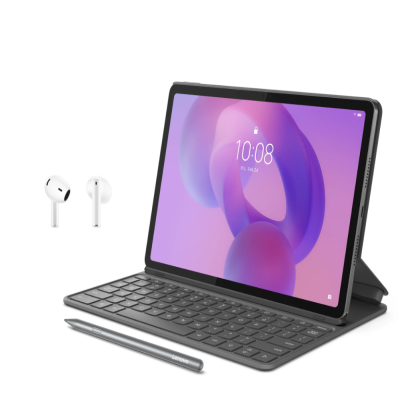 Lenovo TABLETA IDEA TAB 11" WIFI CON 8GB RAM Y 128GB ALMACENAMIENTO GRIS LUNAR CON FOLIO TECLADO Y PEN PLUS + AUDIFONOS LENOVO E310 ZAFR0880PA TB336FU